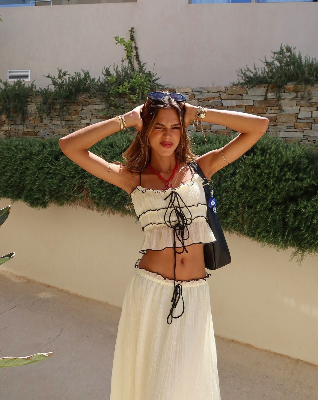 Lea | Charming Skirt and Top Set - Luxurise Fashion -