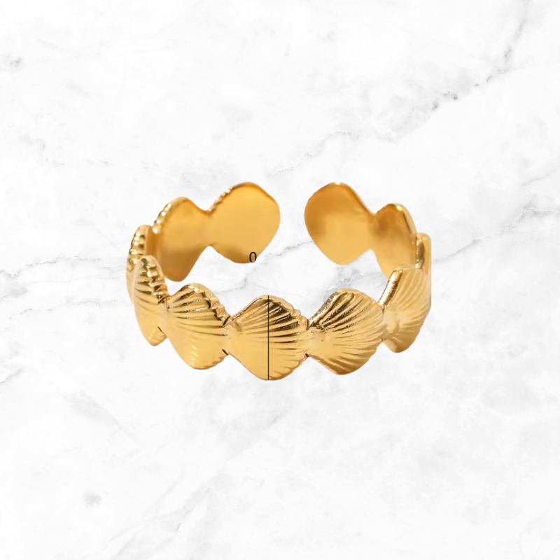 Noir Gold Power Rings - Luxurise Fashion - 
