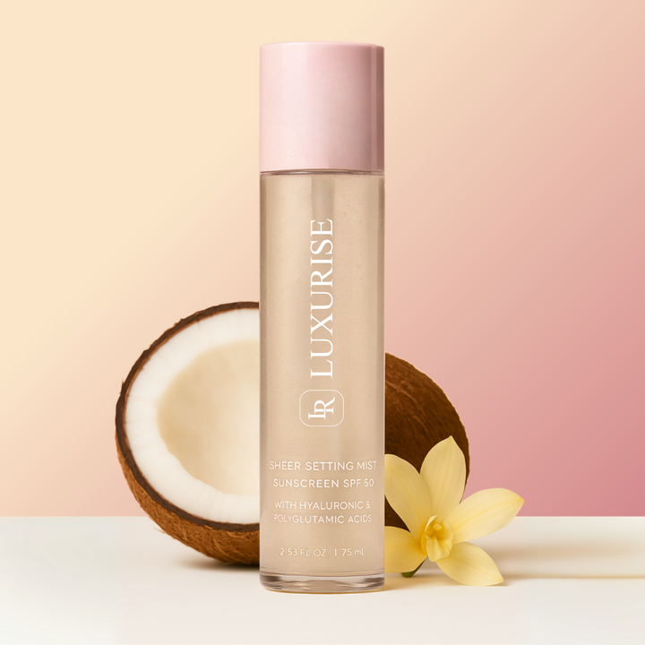 Luxe Sunglow | SPF 50 Sheer Setting Mist - Luxurise Fashion - 