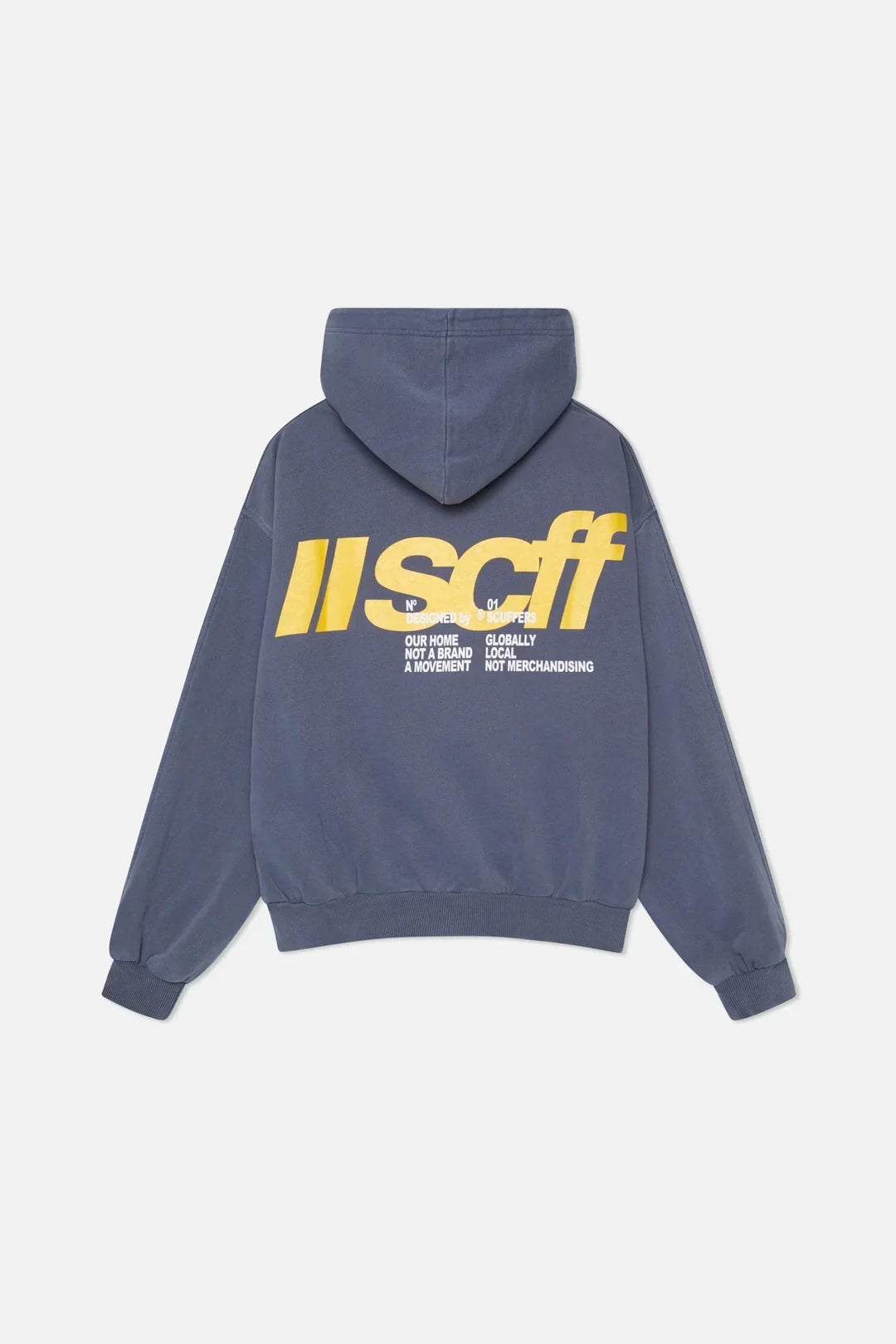 Scff hoodie NAVY - Luxurise Fashion - 