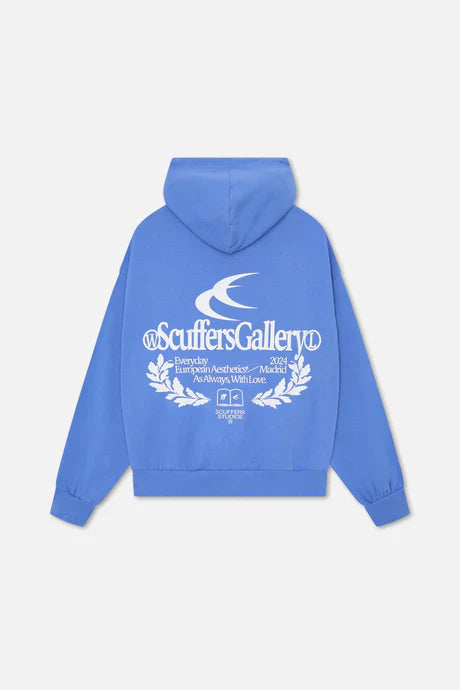 Gallery SCFF Hoodie - BLUE - Luxurise Fashion - loungewear