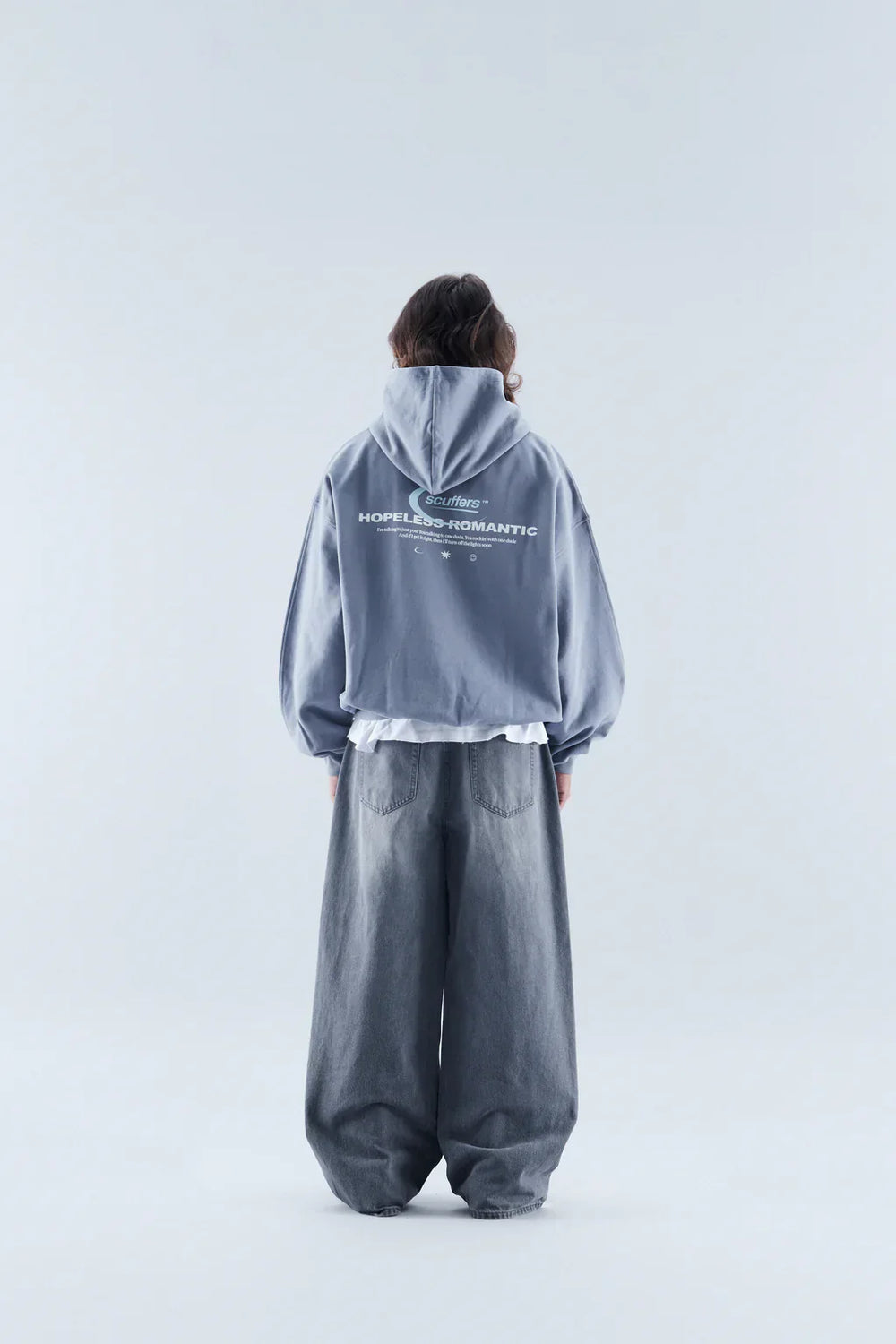 Hopeless Hoodie - BLUE - Luxurise Fashion - loungewear