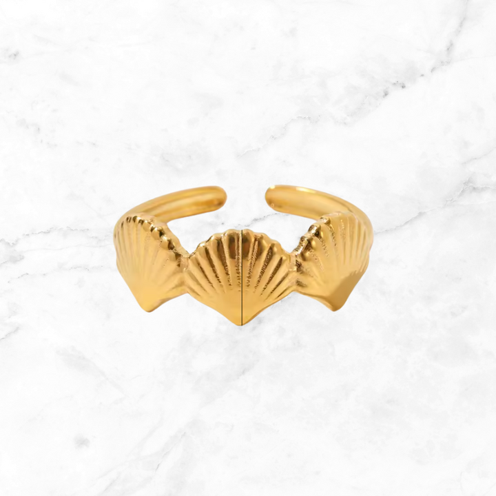 Noir Gold Power Rings - Luxurise Fashion - 