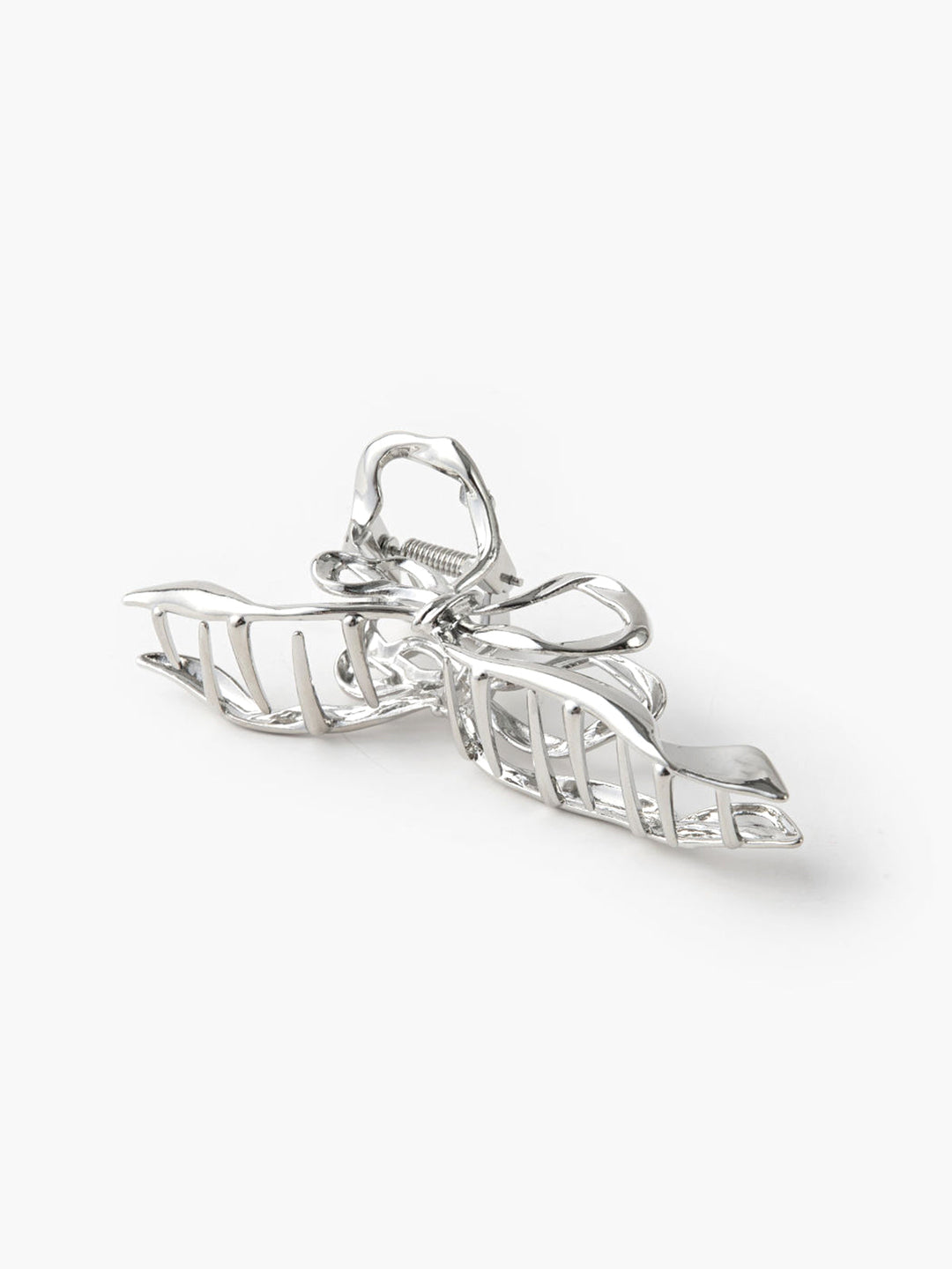 Orlith - Metallic Bow Hair Claw - Luxurise Fashion - 