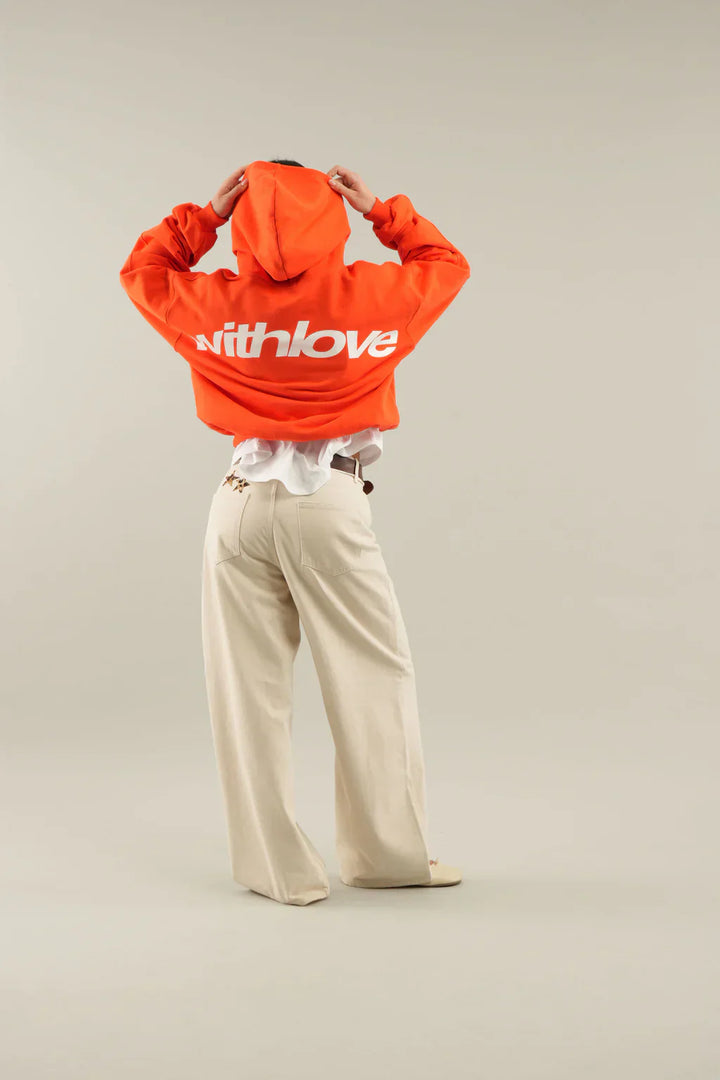 The viral "WITH LOVE" Hoodie Blue - Luxurise Fashion - loungewear