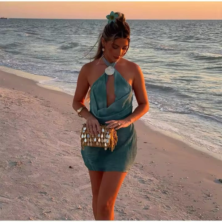 Serina | Tie-Dye Beach Glow Dress - Luxurise Fashion - 