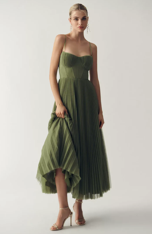 Amara™ | Midi dress with corset - Luxurise Fashion - 